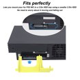 thumbnail image 4 of HDD Bracket, 2pcs Durable Perfect Fit Professional Hard Drive Bracket Easy To Install  for SCPH 30000 Console Black,Silver Gray,Red,Blue,Yellow,Green, 4 of 7