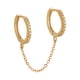 thumbnail image 1 of Fiudx Artículos en oferta con ofertas flash Exquisitos pendientes de cadena larga para damas de moda, pendientes de cobre con circonitas, pendientes de cadena para damas, pendientes de cadena con dob, 1 of 3