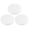 thumbnail image 1 of Unique Bargains 4.5' PVC Pipe End Cap Fitting, 3 Pack Furniture Grade Plug Coupling Socket, 1 of 4
