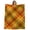 Brown, Orange, Green, variant on Orange Buffalo Plaid Fleece Throw Blanket for Couch, Fall Thanksgiving Checkered Microfiber Flannel Blanket for All Season, Lightweight Soft Throw Blankets for Baby, Kids, Pets, 30"x40"