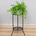 thumbnail image 4 of 2-tiered Tall Plant Stand Metal Plant Shelf Supports Rack For Indoor Outdoor Home, 4 of 4