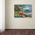 thumbnail image 4 of Trademark Fine Art "Hanna Bay 2" Canvas Art by Manor Shadian, 4 of 4