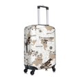 thumbnail image 3 of PAYOHTO Highly Elastic Spandex Suitcase Cover Luggage Cover Large Fits 25 to 28 Inch Retro Planes Fighter, 3 of 8