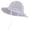 Black, variant on Baby Summer Beach Hat 2026 Cute Pattern Wide Brim Breathable Bucket Hat Toddler Boys Girls Lightweight Comfy Sunhat Gray 52