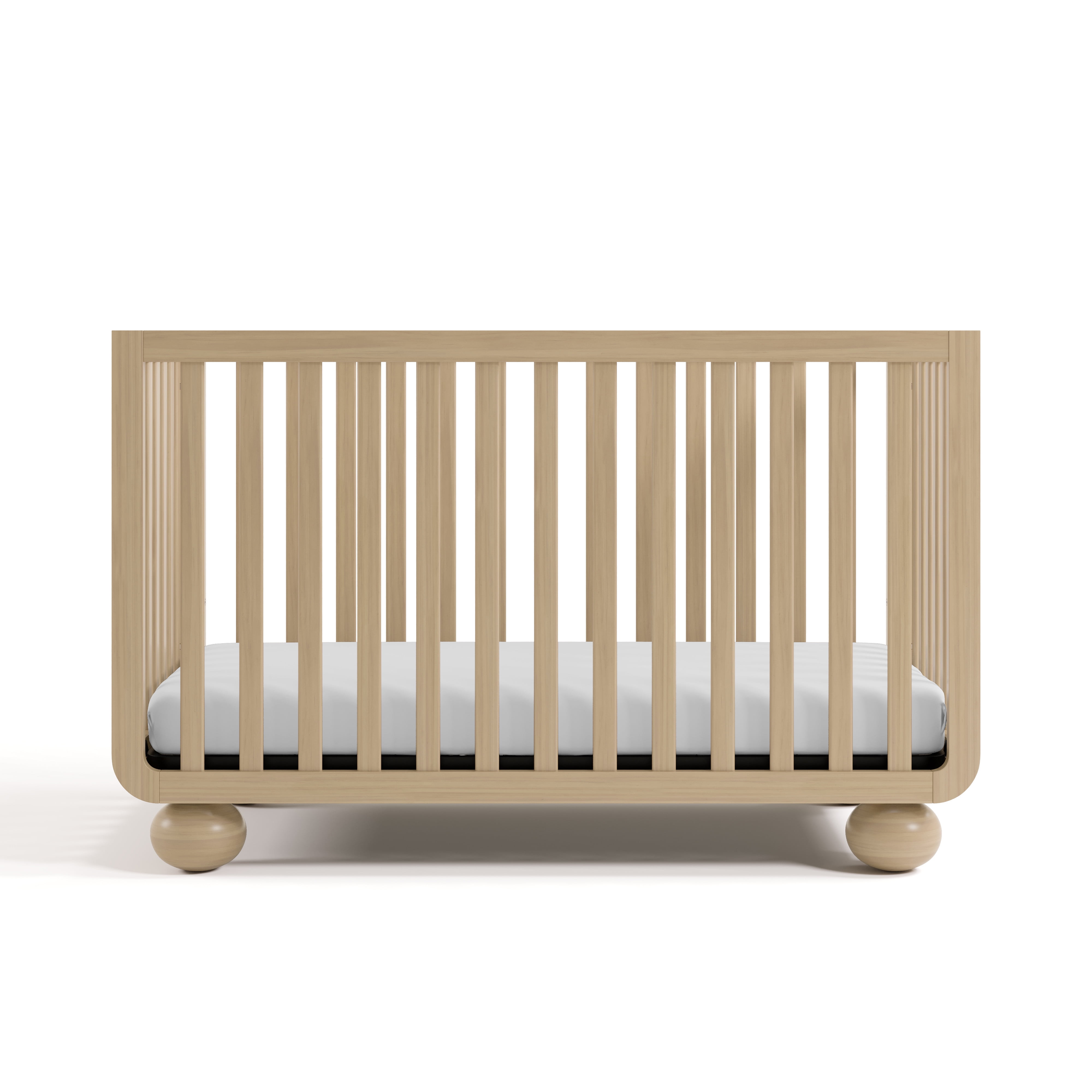 Art of Nursery by Storkcraft Amalfi Deluxe 5-in-1 Convertible Crib with with Bonus Toddler Guardrail, Driftwood