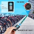 thumbnail image 5 of Alarma de bicicleta recargable USB con sensor de vibración antirrobo inalámbrico remoto y fuerte, sistema de alarma de seguridad del vehículo, remolque de bicicleta a prueba de agua, alarma de mo, 5 of 5