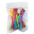 thumbnail image 1 of 10Pcs Plastic Golf Tees Multi Color 83mm Durable Rubber Cushion Top Golf Ball Holder Golf Accessories 10pcs, 1 of 6
