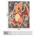 thumbnail image 5 of Pokemon Charizard Throw Blanket Cute Flannel for Boys Girls Men Women, 5 of 7