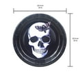 thumbnail image 3 of 8ct 9in round plate - skull, 3 of 5