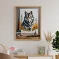 thumbnail image 6 of Diamond Art Kits for Adults, Wolf Autumn Forest Portrait Art 5D Diamond Painting Kits for Adults Beginners, DIY Full Drill Diamond Painting, Gem Art and Crafts 12x16, 6 of 7