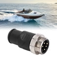 thumbnail image 3 of For NMEA 2000 Male Terminator, 5 Pin IP67 Waterproof Marine Resistor Terminator Anti Aging 7/8in Thread Heat   For Rail, 3 of 8