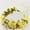Yellow, variant on Uooqdmx Flower Crown, Flower Headband, Flower Girl Hair Accessory, Women Hair Accessories Ladies Girls Headwear, Floral Headpiece, Blue One Size