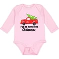 thumbnail image 3 of Inktastic I'll Be Home for Christmas Truck with Tree Boys or Girls Long Sleeve Baby Bodysuit, 3 of 5