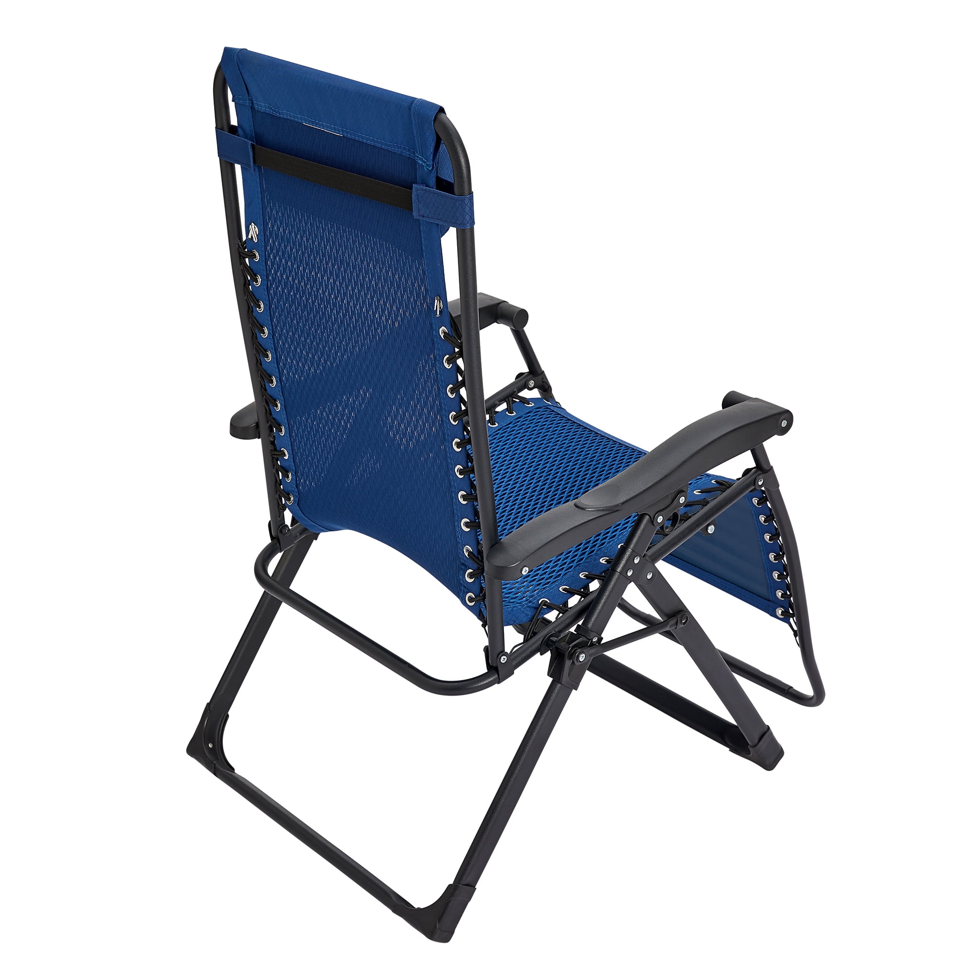 M8TRX Zero Gravity Folding Chairs, 2 pack, Blue