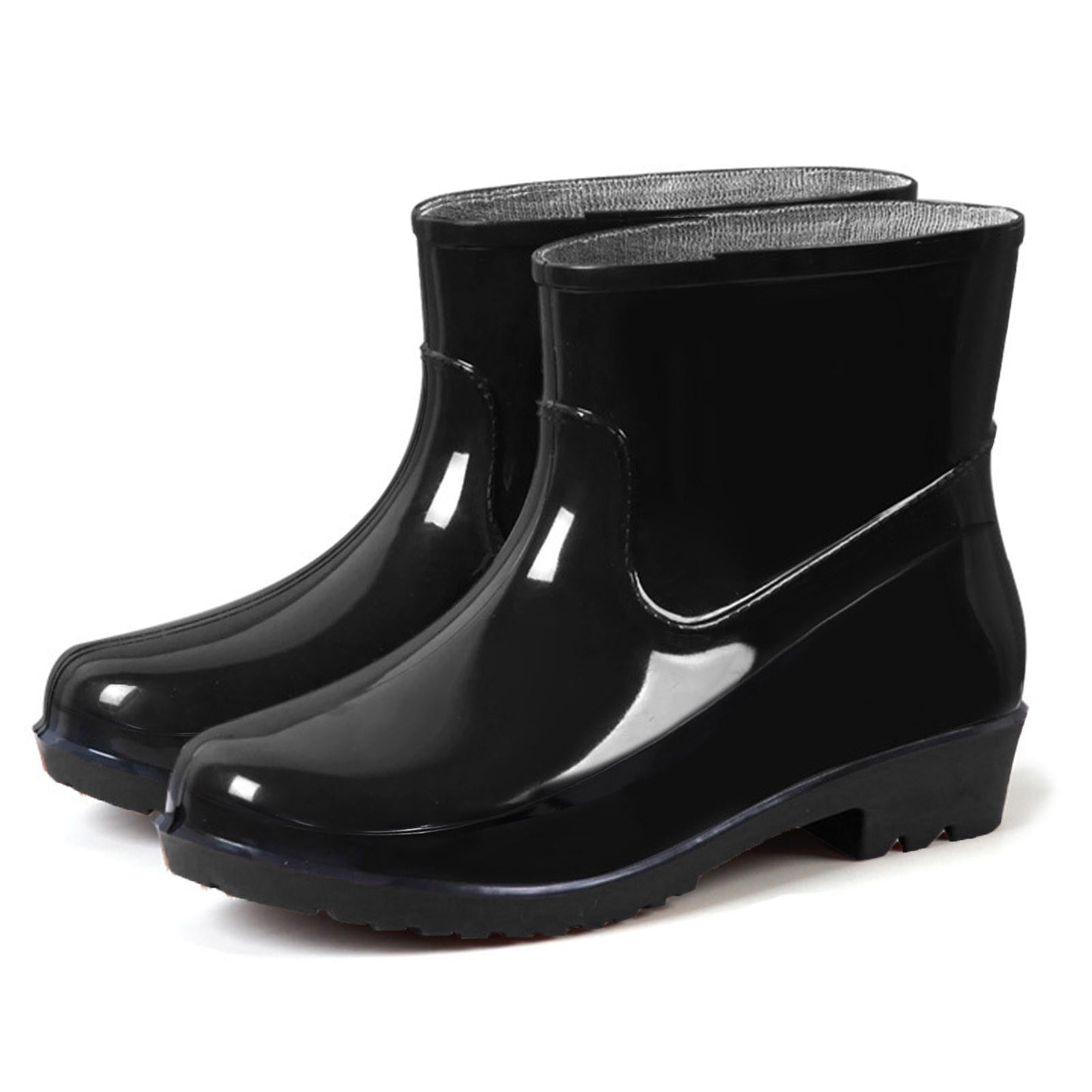 Black rain boots 2024 for girls