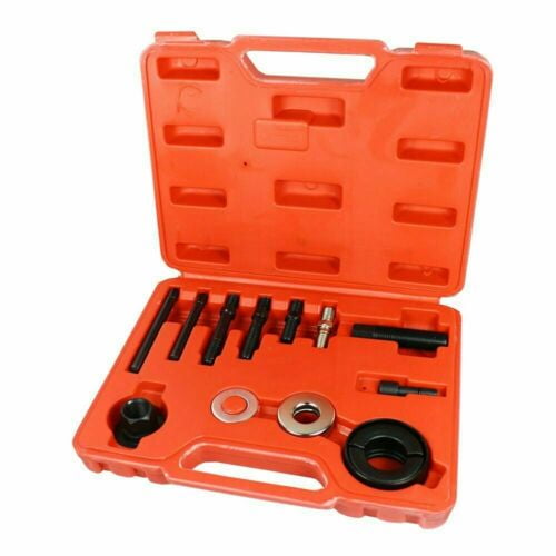 13 Pcs Automotive Pulley Puller and Installer Power Steering Pump Remover Alternator Tool Kit