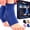 Blue, variant on Ankle Brace Socks - Ankle Compression Sleeve - Foot Brace for Women & Men - Tendonitis & Arthritis Ankle Support Sports Running, Plantar Fasciitis Relief & Stabilizing Ankle Wrap