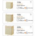 thumbnail image 5 of 8 cajas de almacenamiento plegables, cajas de zapatos transparentes, contenedor de almacenamiento de plástico, caja organizadora de zapatos, gabinete de zapatos, ahorro de espacio en el hogar, 5 of 5