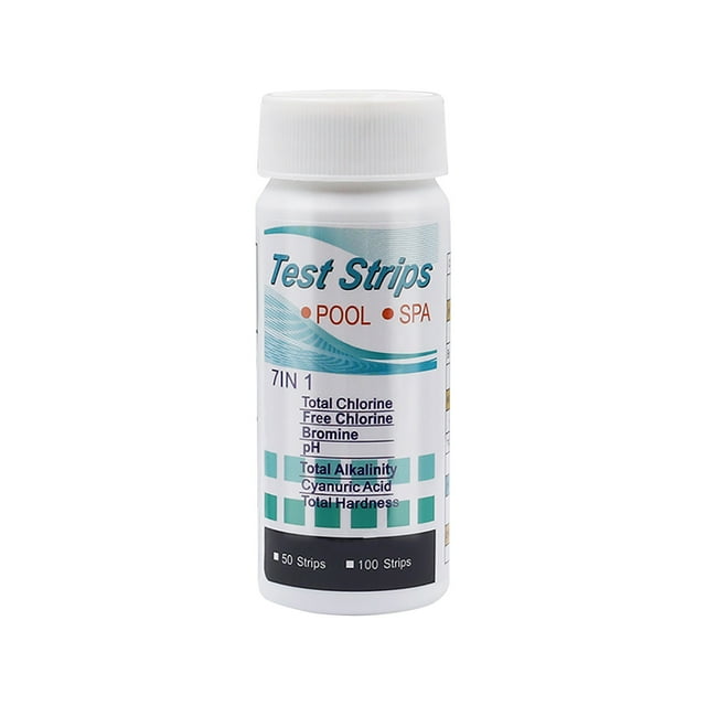 TIELUTT Pool and Spa Test Strips 7 in 1 Water Test Kit for Hardness Chromium Float for Bathtub Blow up Dinosaur Inflatable Pool Float Beginner Water Skis for Adults Floating Pool Cooler