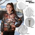 thumbnail image 5 of Pzuqiu Flag Deer Boys Hoodies 14-15 Lightness Soft Fall Winter Clothes Fleece Warm Pullover Hoodie Long Sleeve Sweatshirts Practical Casual Children Fall Coat for Everyday Wear, 5 of 6