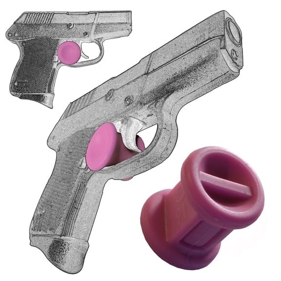 Garrison Grip THREE Micro Trigger Stop Holsters Fit Kahr CM9 Sub Compact 9mm & All Models s18 Pink