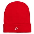 thumbnail image 5 of Mini Lips Embroidered Long Beanie - Red OSFM, 5 of 5