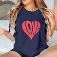 thumbnail image 4 of Camisetas de Manga Corta para Mujeres, Camiseta de Cuello Redondo Impresa de Moda, Primavera Y Verano Casual, 4 of 8