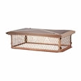 thumbnail image 2 of hy-c bt1434k-10w bigtop multi-flue stainless steel chimney cap (14" x 34"), 2 of 2
