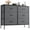 Gray, variant on JOINSUN 4 Drawers Dresser, Storage Organizer Units for Clothing, Closet, Fabric Bins, Wood Top, Steel Frame, Lightweight, White