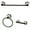 Bronze, variant on Kingston Brass BAK111248ORB Victorian 3-Piece Bathroom Hardware, Oil Rubbed Bronze