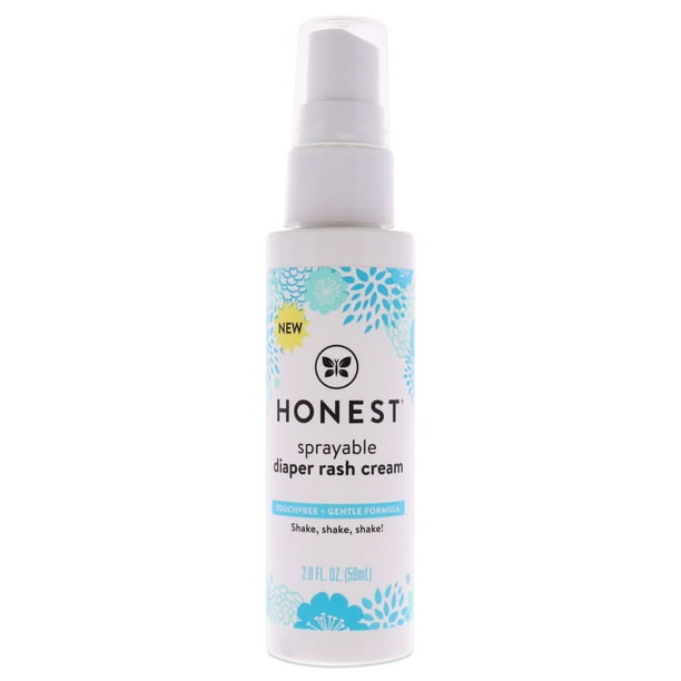 Sprayable Diaper Rash Cream by Honest for Kids 2 oz Cream Walmart.ca
