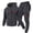 Dark Gray&05^0612R, variant on Mens 2 Piece Sweatsuit Fleece Long Sleeve Hoodie Sweatshirt Joggers Sweatpants Set Winter Warm Sports Mens Track Suit XXL