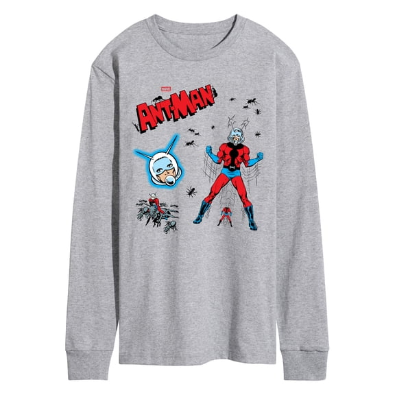 Marvel - Antman - Men's Long Sleeve Graphic T-Shirt