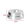 thumbnail image 4 of 70mm Steering Wheel Adapter Plate Fit for Logitech G29 Replace Accessories Silver, 4 of 8