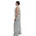 thumbnail image 3 of YARETNI MODA Conjunto Para Dama Pantalon Y Camisa Sin Mangas Rayado, 3 of 5