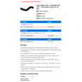 thumbnail image 2 of Lower Radiator Hose - Compatible with 1993 - 1999 Cadillac Seville 4.6L V8 GAS 1994 1995 1996 1997 1998, 2 of 2