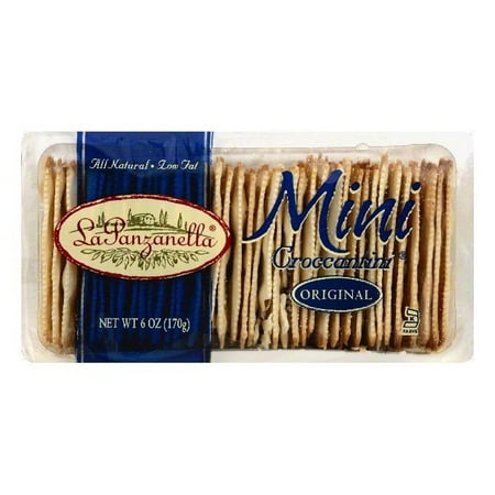 Lapanzanella Mini Croccantini - Original - Case Of 12 - 6 Oz