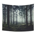 thumbnail image 2 of Tapestry Forest and Starry Printed Tapestry Polyester Fabric Wall Hanging Decor Mural Beach Towel Bedspread Picnic Blanket, 2 of 2