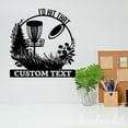 thumbnail image 5 of Handmadetneonsign I'd Hit That Disc Golf Metal Wall Art, Disc Golf Metal Sign Wall Decor, Sport Metal Decor, 5 of 5