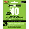 Simple Mobile Unlimited Talk & Text with 1 GB Of Data