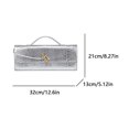thumbnail image 5 of Bolso Cuerpo Casual La Parte Superior Noche Bolsos Embrague Textura Piedra Pus Cuero Elegante, 5 of 5