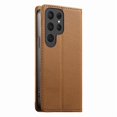 thumbnail image 4 of Wallet Case for Samsung Galaxy S24 Ultra with RFID Blocking, Magnetic Flip Cover, Card & Cash Slots Brown, 4 of 7