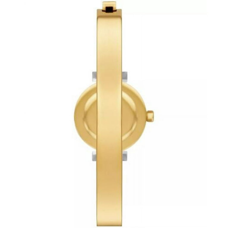 Tory Burch Kira Gold Tone Stainless Steel Bangle Watch with Tory Burch Kira Gold Tone Stainless Steel Bangle Watch with