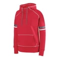 thumbnail image 2 of Augusta M Ladies Spry Hoodie Red/White/Graphite 5440, 2 of 3
