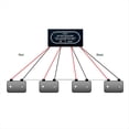 thumbnail image 4 of Equilibrador de Batería HA12 de 48 V para 4 X 6-12 V con Monitoreo de Voltaje BT de 4 X (6-12) V, 4 of 7