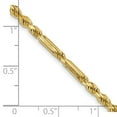 thumbnail image 5 of Auriga Fine Jewelry 14K Yellow Gold 3.0mm Milano Rope Chain Bracelet 7inch for Women, 5 of 6