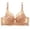 Beige, variant on Lingerie for Women Fashion Lace Gathered Bra for Women with Adjustable Straps and Thin Cup Design Purple 95B