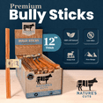 thumbnail image 3 of 12" Thick Bully Sticks Display Box (40 ct) with Individual UPC Tags - 100% All Natural Beef, 3 of 10