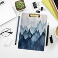 thumbnail image 7 of Acrylic Clipboards with Low Profile Clip, A4 Standard Size 9" x 12.5" File Holder for Writing Drawing, Clip Boards for Doctors Offices, Watercolor Landscape Gifts, 7 of 7