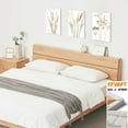 thumbnail image 4 of Beige Botanical Canvas Wall Art Set of 3 Boho Plant Artwork Neutral Bohemian Minimalist Art Modern Painting Pictures Prints for Wall Decor Aesthetic, for Bedroom Living Room Framed 12x16in, 4 of 6